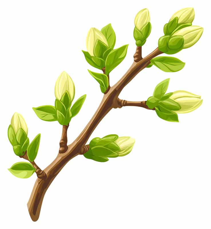 دانلود طرح شاخه و غنچه