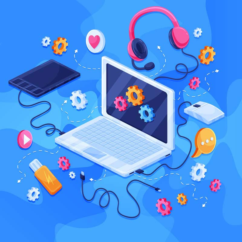 پس زمینه لایه باز تعمیرات لپ تاپ
