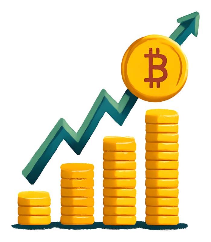 دانلود طرح صعود قیکت بیت کوین
