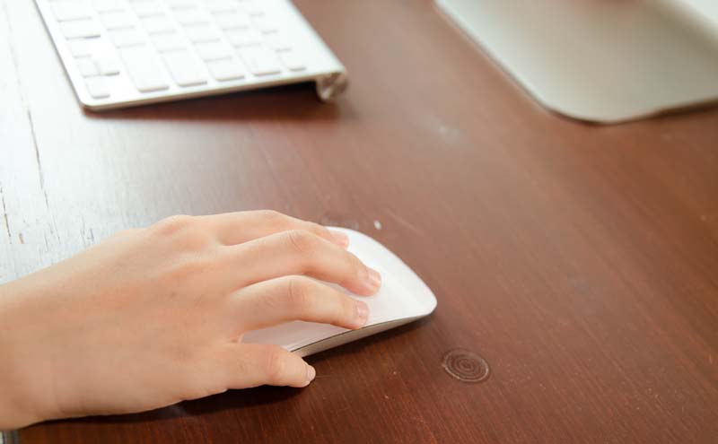 عکس لارج فرمت کار کردن با ماوس اپل