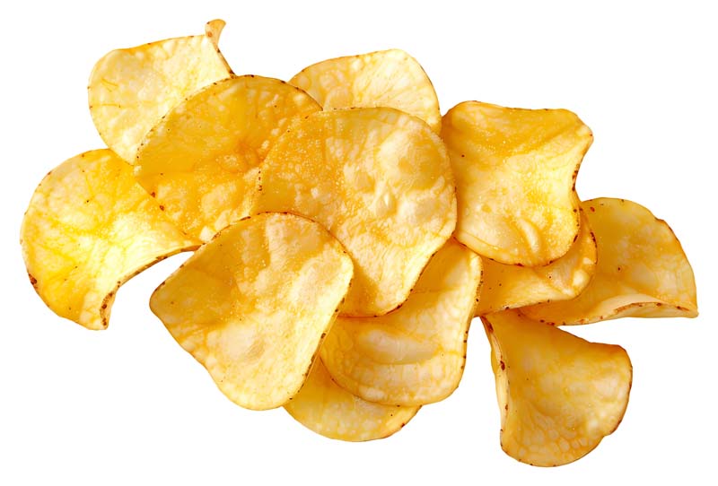 طرح دوربری شده چیپس