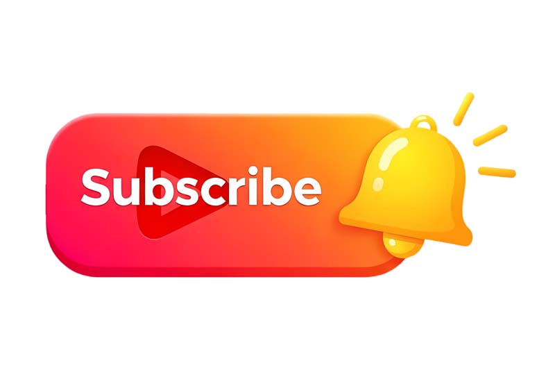 دانلود آیکون سابسکرایب یوتیوب