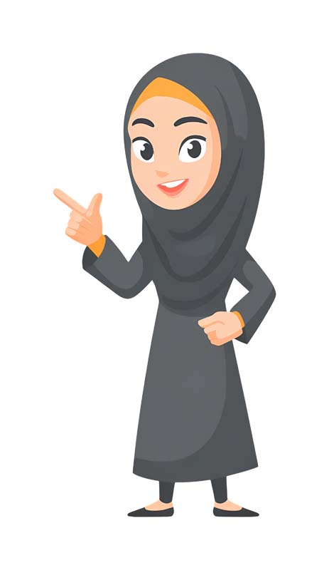 دانلود طرح زیبای گرافیکی دختر با لباس مشکی