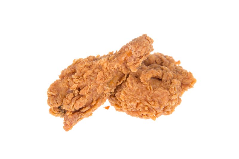 عکس زیبا از  مرغ سوخاری و خلال سیب زمینی