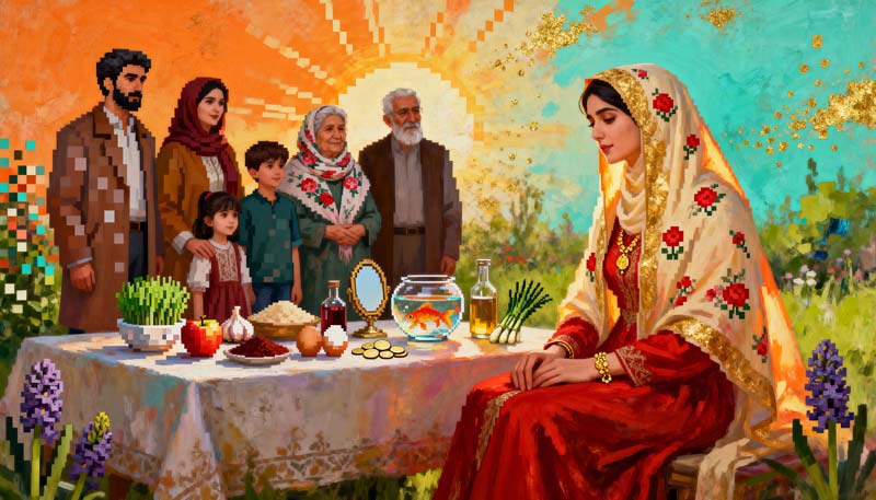 دانلود عکس گرافیکی عید نوروز