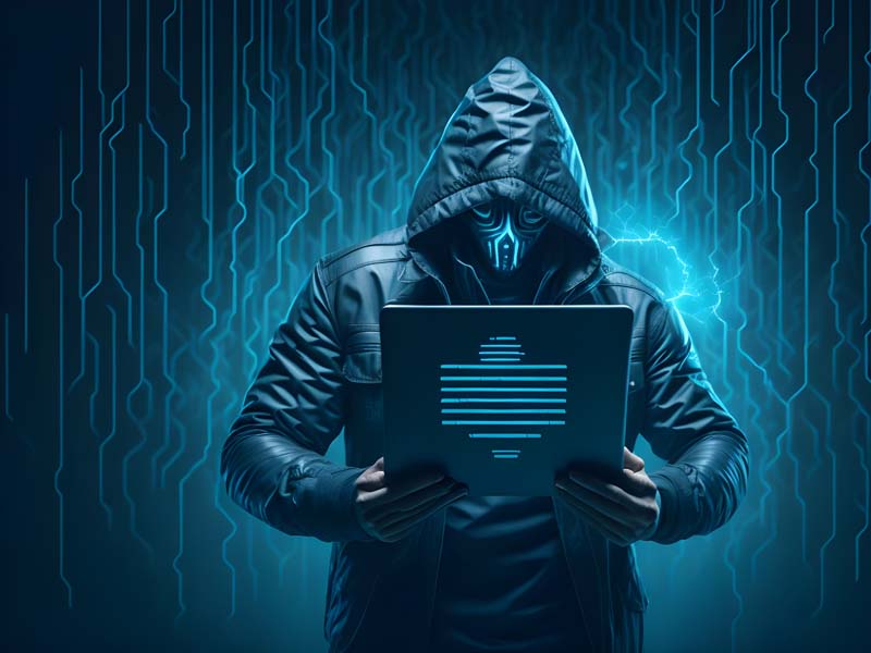 دانلود تصویر با کیفیت هکر حرفه ای مخوف با تبلت