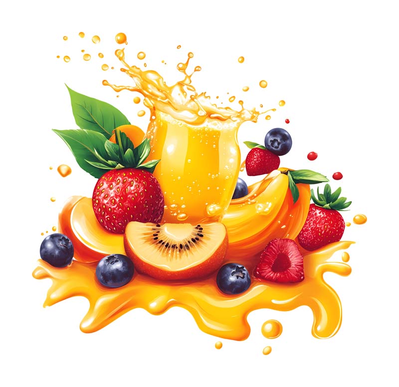 دانلود طرح آبمیوه تازه