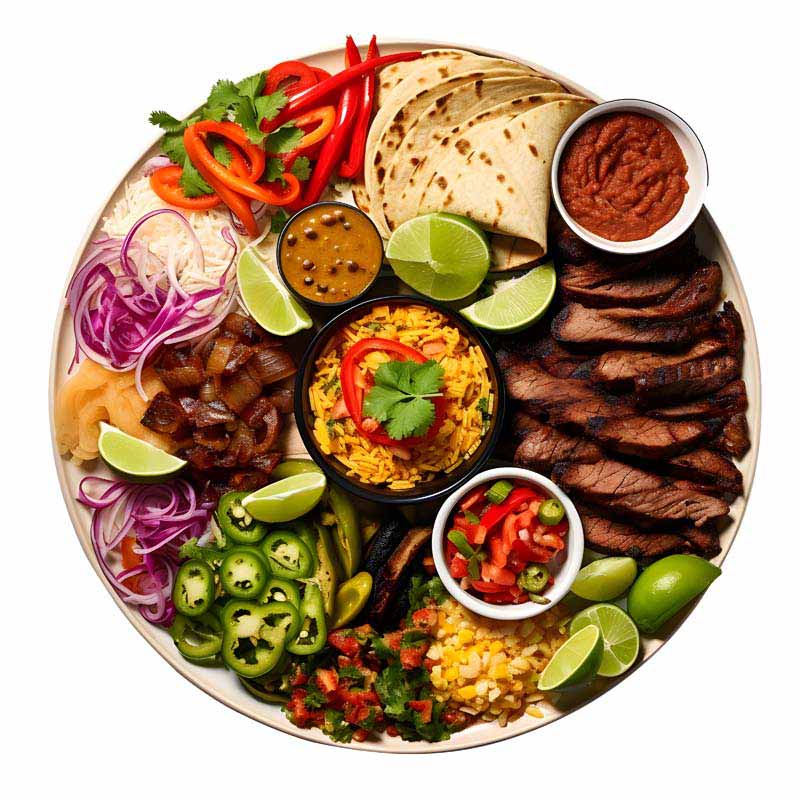 دانلود طرح PNG سینی غذا