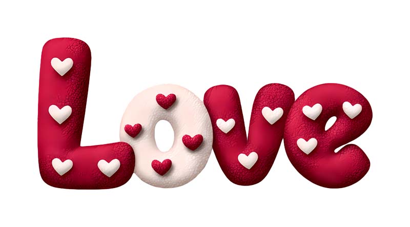 دانلود طرح نوشته عشق (LOVE)