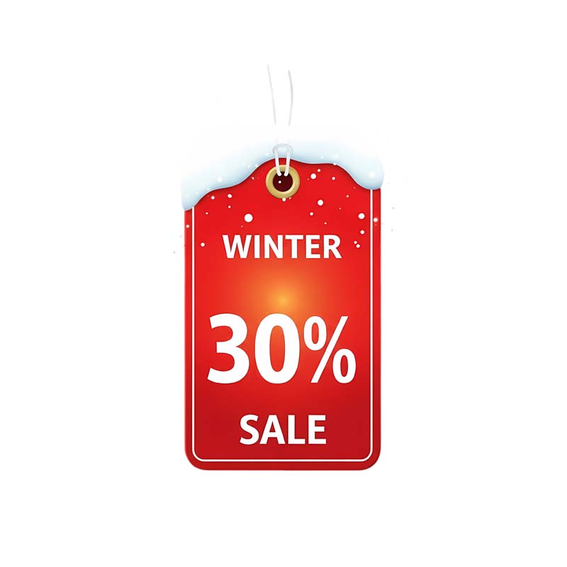 دانلود طرح اتیکت تخفیف زمستانه 30 درصد