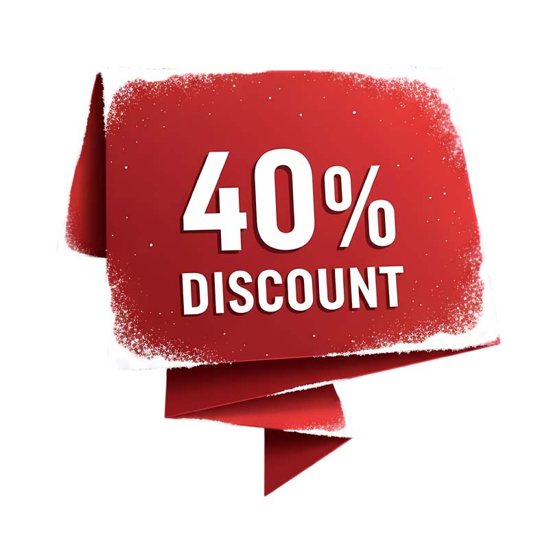 دانلود طرح اتیکت تخفیف زمستانه 40 درصد