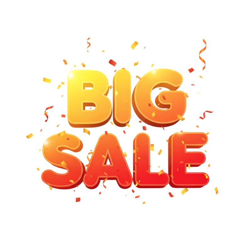 دانلود طرح تایپوگرافی BIG SALE