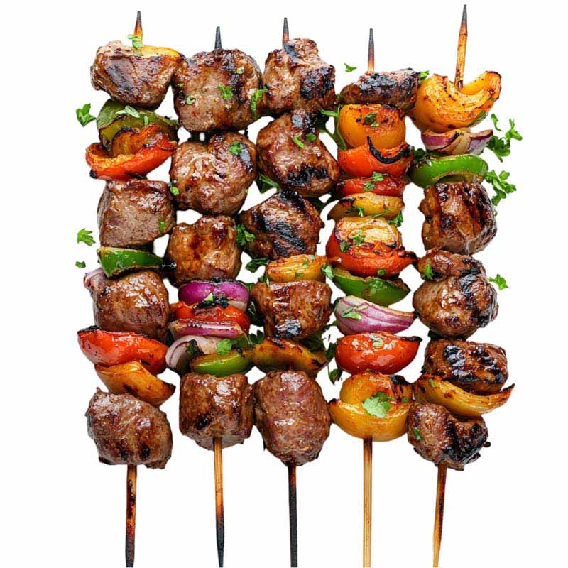 دانلود طرح سیخ گوشت استیکی