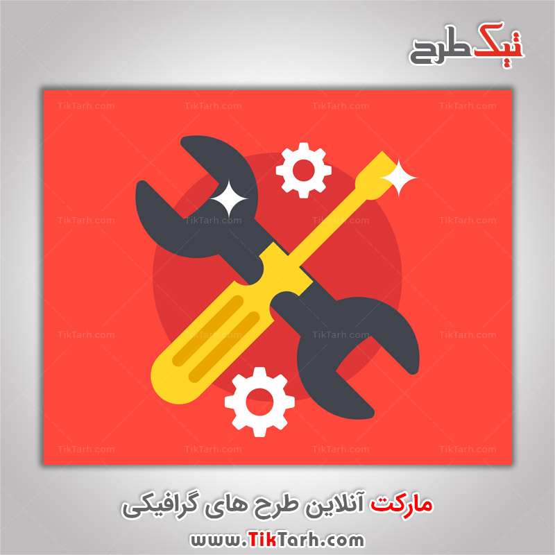 دانلود کلیپ آرت آچار و پیچ گوشتی