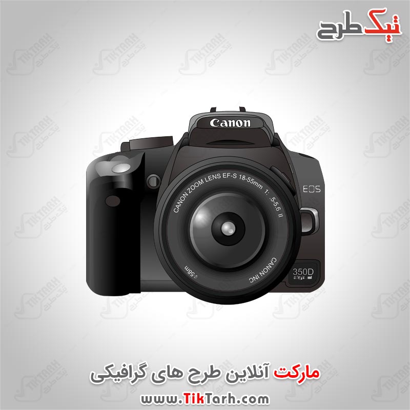 دانلود طرح گرافیکی دوربین Canon