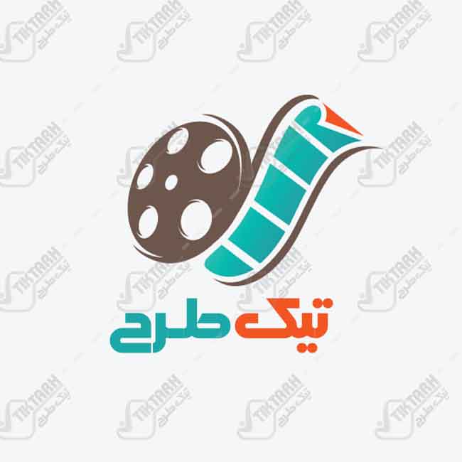 دانلود لوگو با طرح نگاتیو فیلم