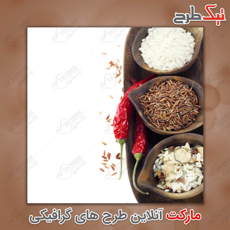 دانلود عکس لارج فرمت دانه های برنج