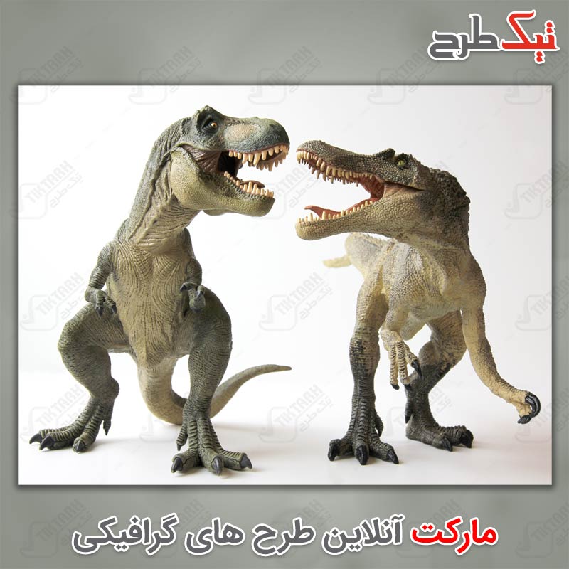 دانلود تصویر لارج فرمت 2 دایناسور