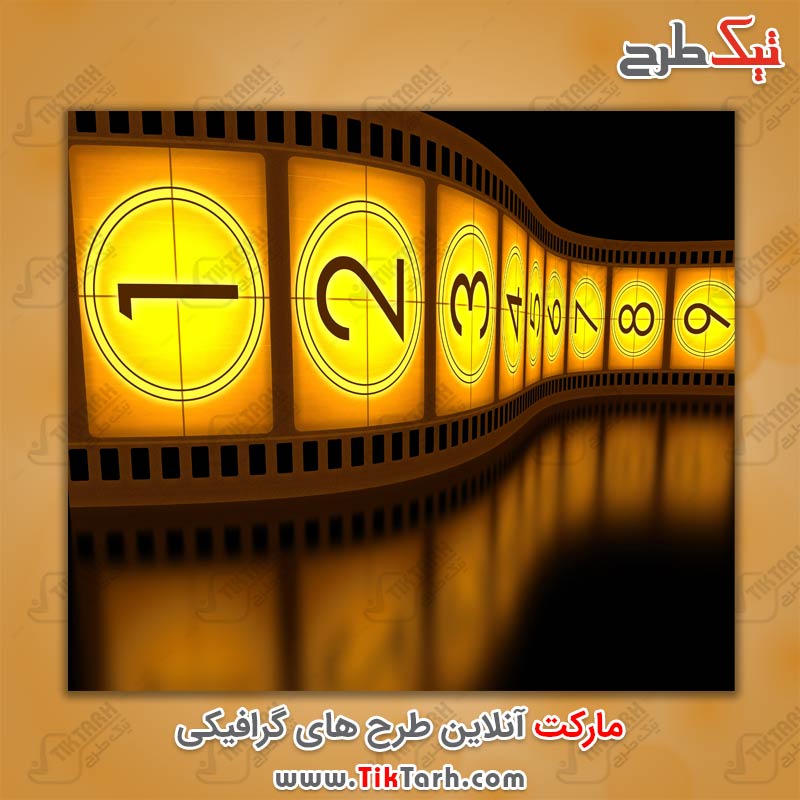 دانلود عکس گرافیکی نگاتیو فیلمبرداری