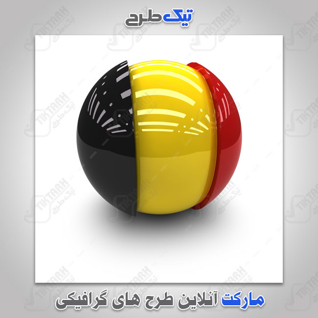 دانلود عکس با کیفیت پرچم بلژیک