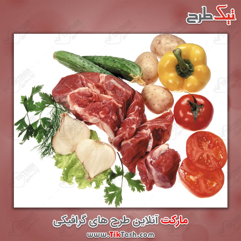 عکس با کیفیت گوشت و انواع فلفل دلمه ای