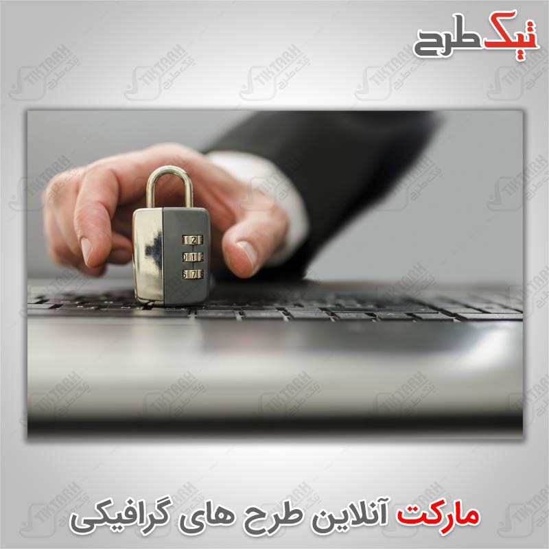 عکس با کیفیت با موضوع امنیت و رمزنگاری