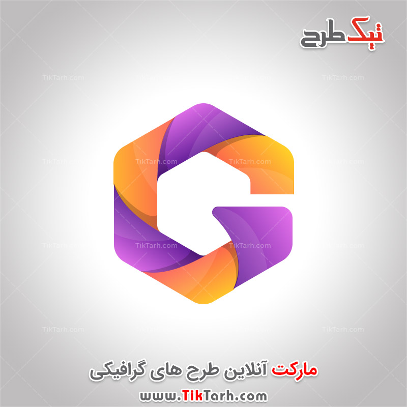 دانلود لوگو با کیفیت فانتزی با طرح حرف G