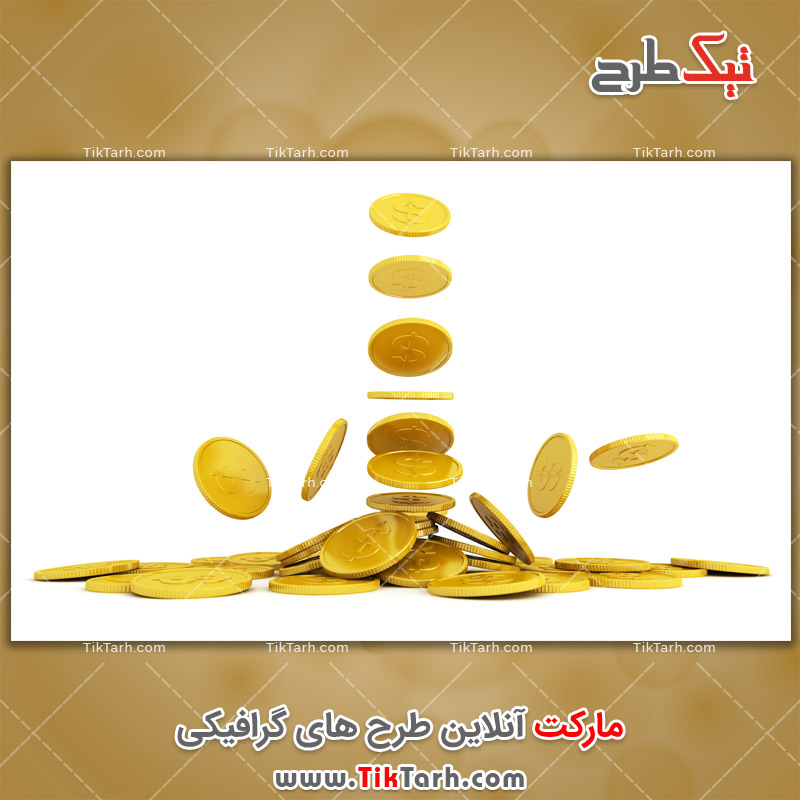 عکس لارج فرمت سکه های طلا