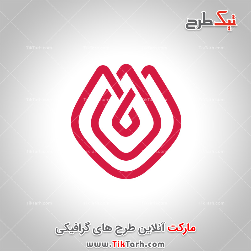 دانلود طرح لایه باز لوگو گل لاله