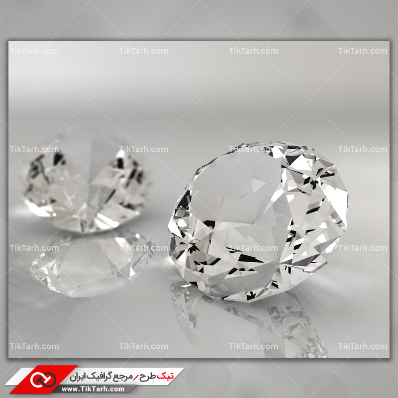 دانلود تصویر با کیفیت الماس سفید