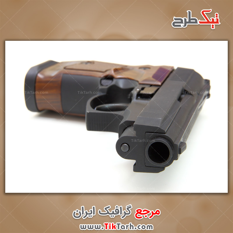 دانلود عکس با کیفیت تپانچه از نزدیک