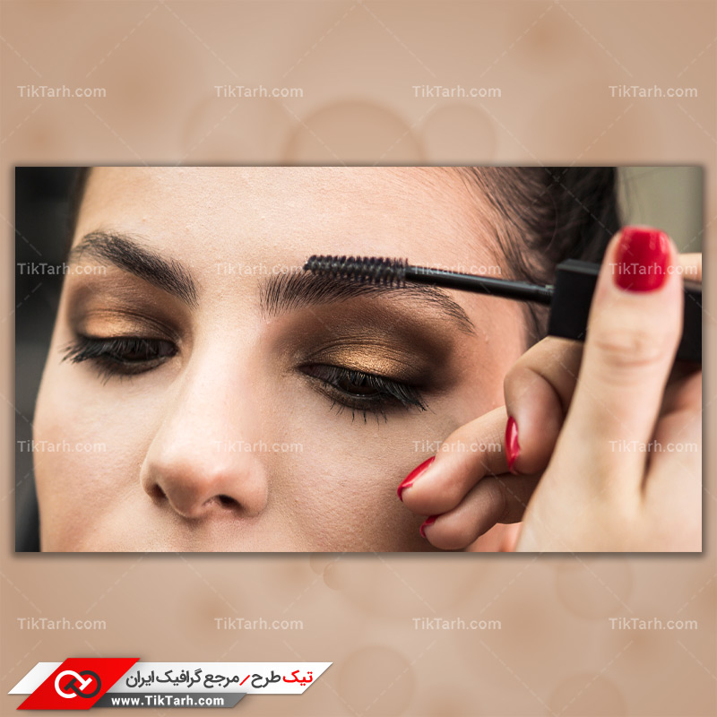 دانلود تصویر با کیفیت چشم با سایه طلایی