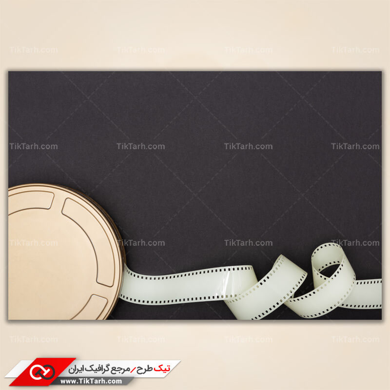 دانلود عکس گرافیکی نوار فیلم