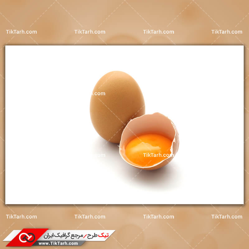 دانلود تصویر با کیفیت تخم مرغ محلی زرده طلایی