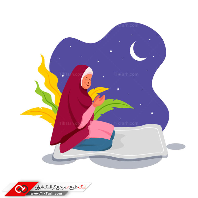 طرح آماده کلیپ آرت مذهبی دعا