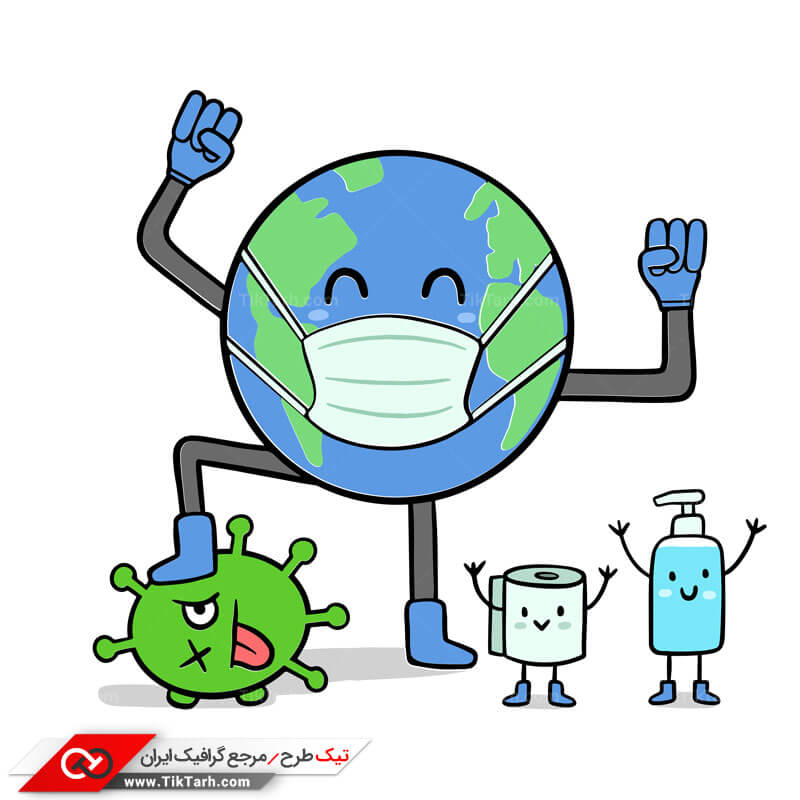 دانلود کلیپ آرت مهار ویروس کرونا