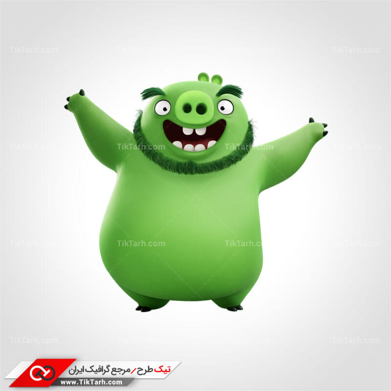 دانلود طرح لایه باز کارتونی خوک