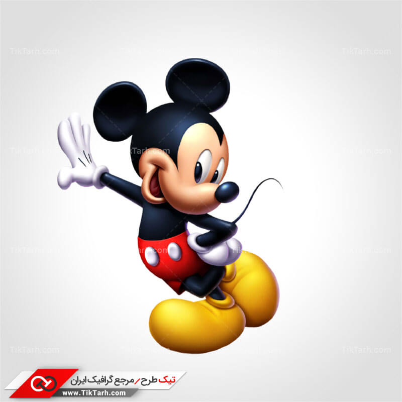 دانلود طرح لایه باز کارتونی میکی ماوس