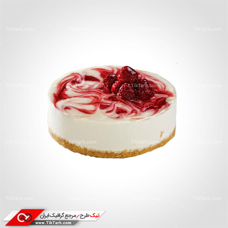 دانلود طرح گرافیکی کیک با روکش میوه