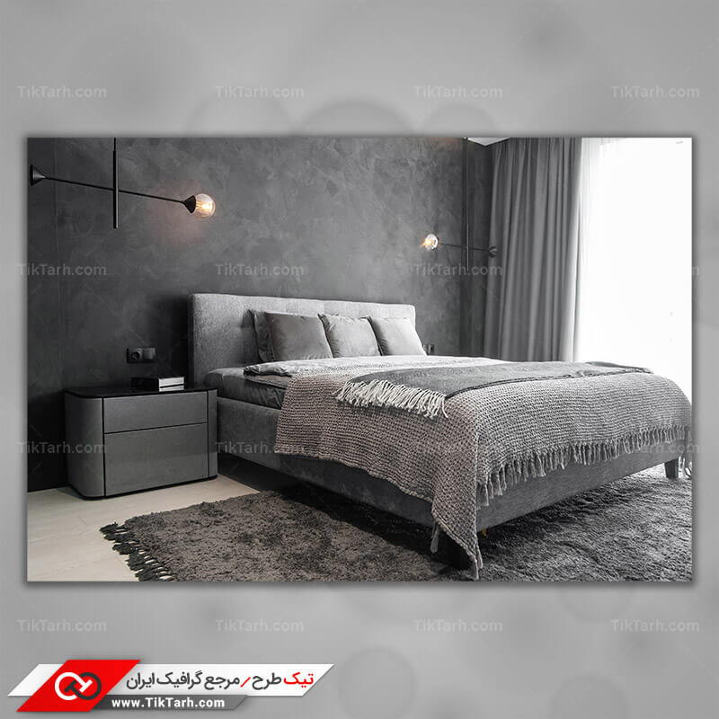 دانلود تصویر گرافیکی تخت و روتختی