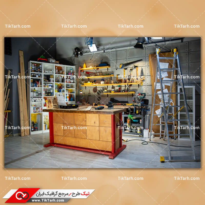 دانلود تصویر با کیفیت کارگاه و ابزارآلات