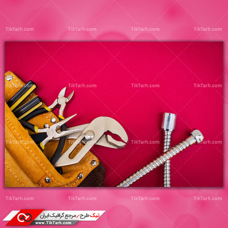 دانلود تصویر با کیفیت شیلنگ آب و انبر کلاغی