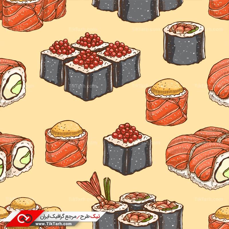 دانلود پترن لایه باز با طرح انواع ساندویچ