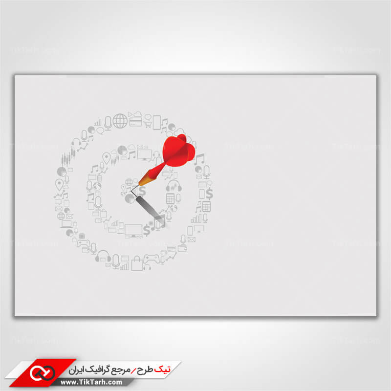 دانلود پس زمینه طراحی با طرح دارت