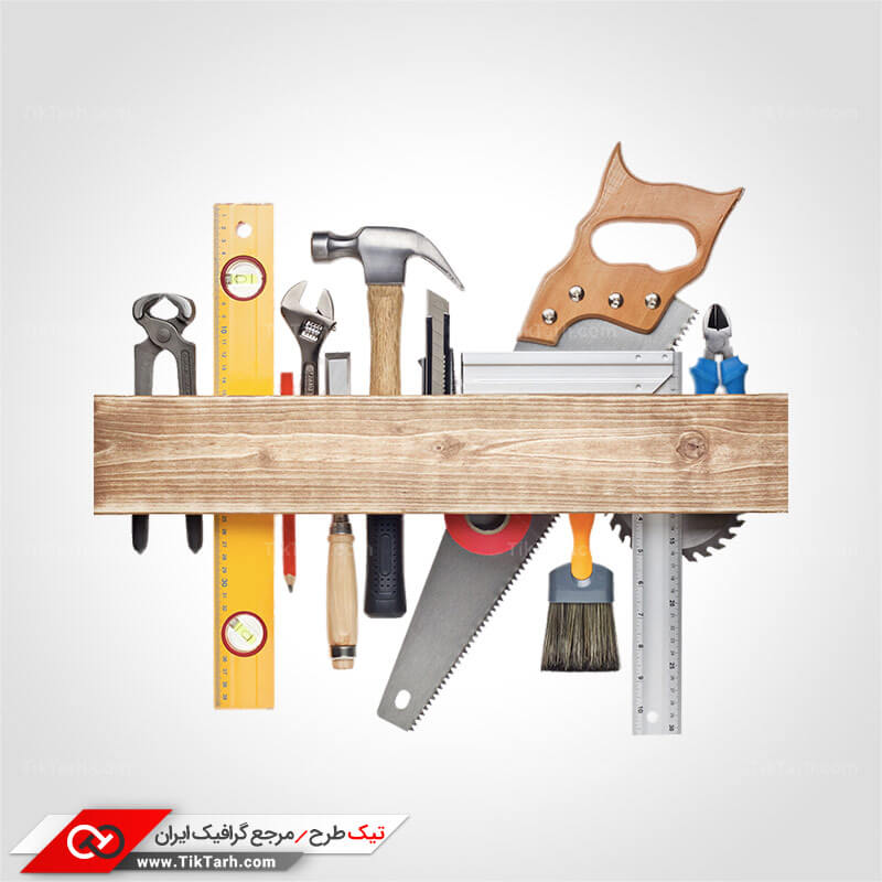 دانلود طرح گرافیکی ابزار نجاری