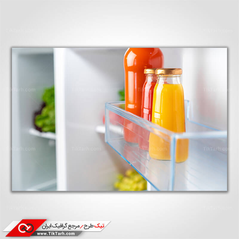 دانلود تصویر با کیفیت آبمیوه در یخچال