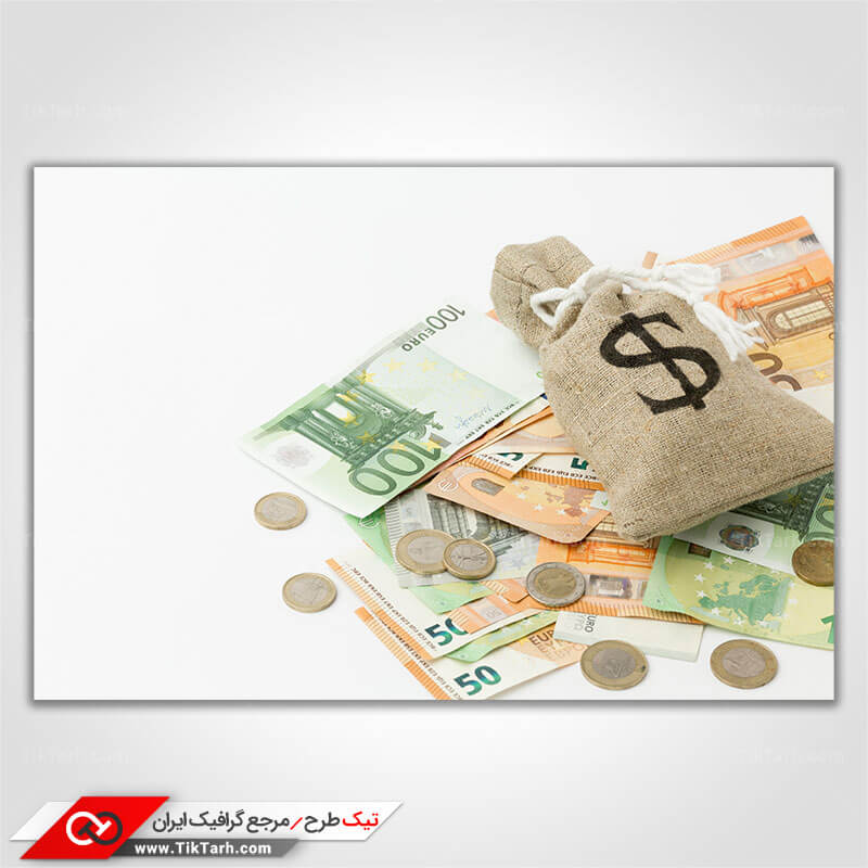 دانلود عکس لارج فرمت سکه و اسکناس یورو