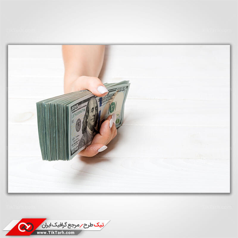 دانلود تصویر لارج فرمت اسکناس های صد دلاری