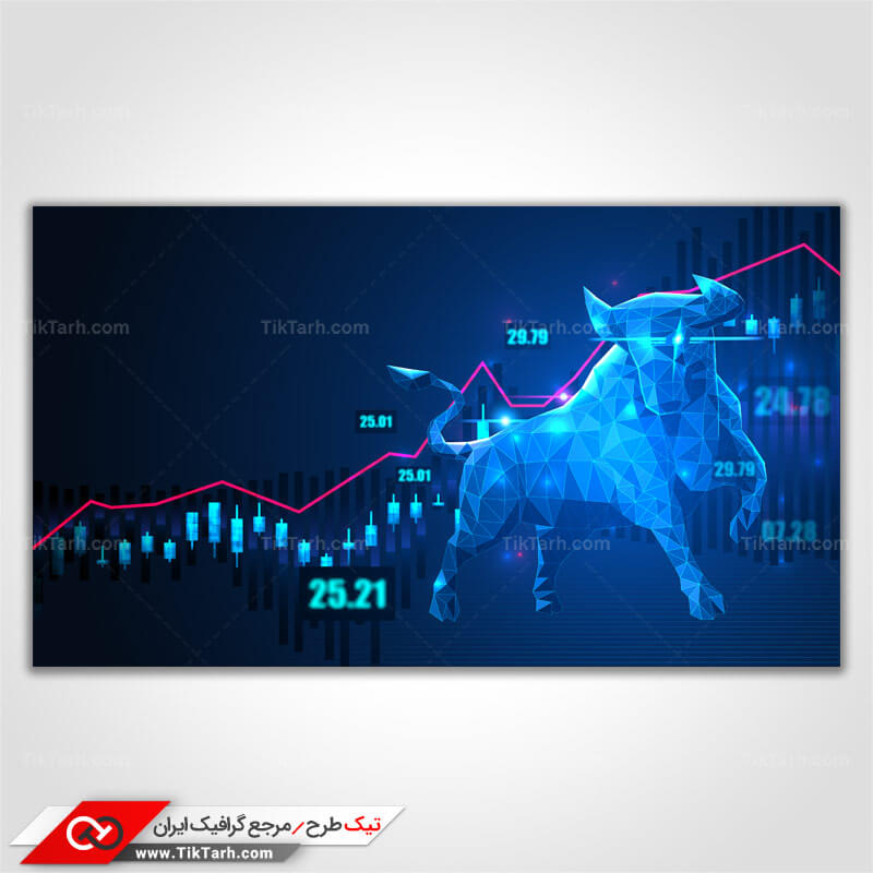 پس زمینه طراحی با طرح بازار گاوی