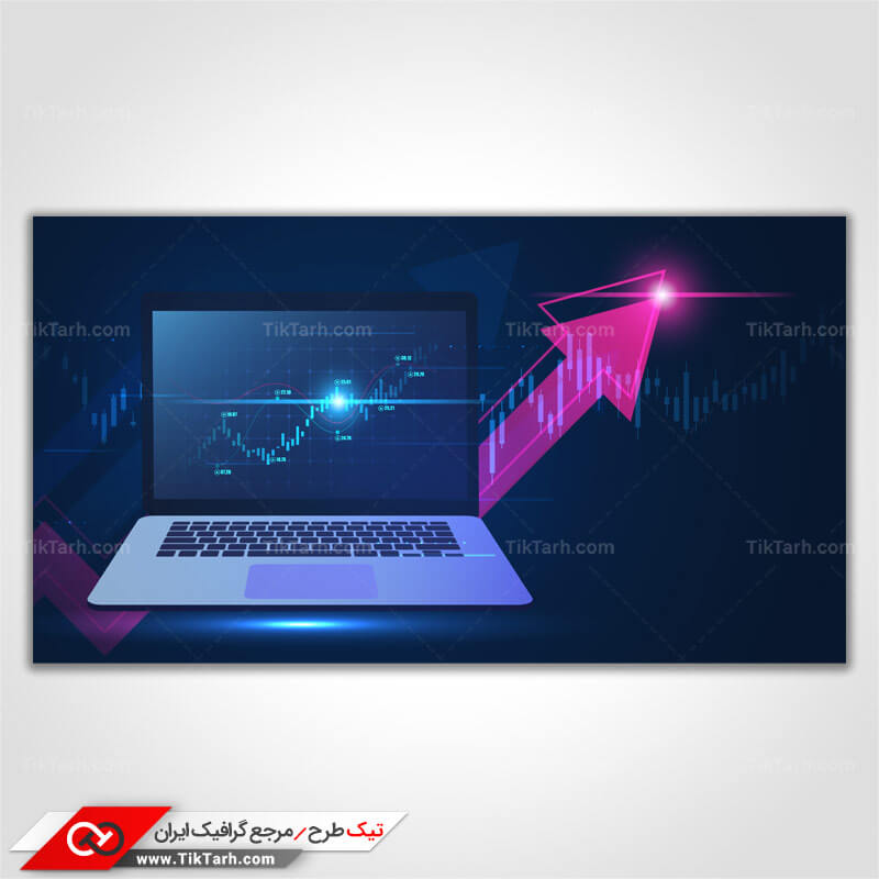 پس زمینه طراحی لپ تاپ و کندل